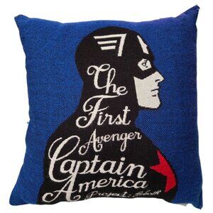 Marvel Avengers Captain America Woven Jacquard Pillow 20" The First Avenger NWT